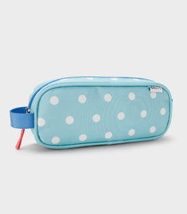 Blue Dot Pencil Case