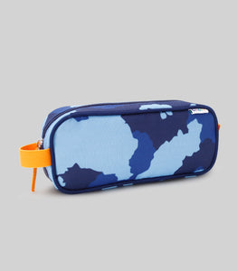 Blue Camo Pencil Case