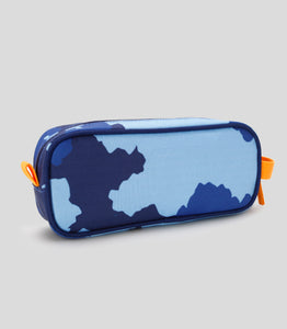 Blue Camo Pencil Case