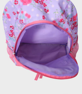 Purple Floral Sully Backpack