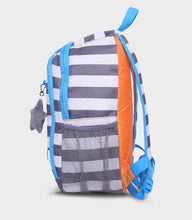 Load image into Gallery viewer, Gray Stripe Sully Backpack
