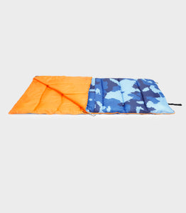 Blue Camo Sleeping Bag