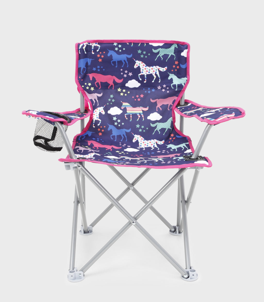 Crckt kids folding camp chair with safety lock online print